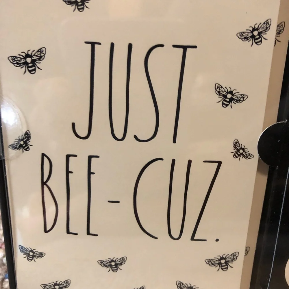 🆕 Rae Dunn Just Bee Cuz Notecard Set